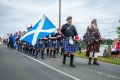 Blue Squadron Pipe Band na festivalu Skotsko v Kostelíku 2026. | Foto: Jana Jarošů Blue Squadron Pipe Band na festivalu Skotsko v Kostelíku 2026.