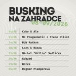 Busking na zahrádce srpen, září. | Busking na zahrádce srpen, září.