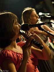 Flétnová sekce Anna Rábová a Klára Laštovičková | foto: Ivan Bllemby Krejza Flétnová sekce Anna Rábová a Klára Laštovičková