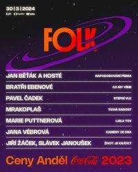 Ceny Anděl 2023, kategorie Folk