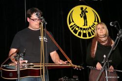 Honza Jelínek a Míša Kocourková z Fajnbeatu.