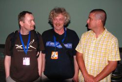 Milan Sova, Jiří Míža a Jakub Slamák - nejúspěšnější písničkáři Zahrady 2010