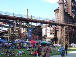 …a takhle se pod vysokými pecemi žilo.