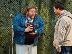 Písničkářského Krtka převzal z rukou Milana Tesaře Monty