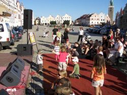 Kocouří scéna v Telči