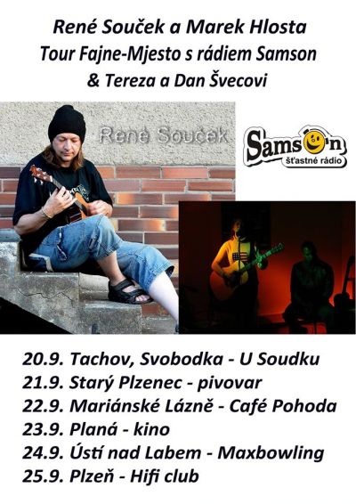 Turné Reného Součka | Turné Reného Součka