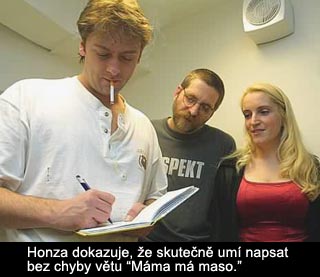Honza, Petr a Jindřiška (zdroj http://music.clnet.cz/zalman)