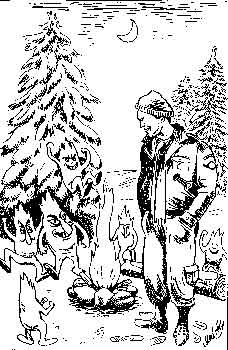 ilustrace: Milan Dušek - Medvěd ©