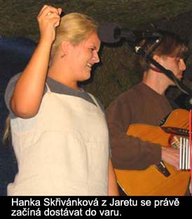 Pod komínem 2002 - Jarret, Hanka Skřivánková - foto:Michal Pick ©