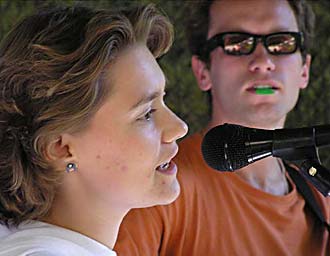 Šantré na FOLKOmínu 2003 - foto archiv