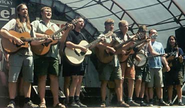 Hlavní koncert byl zahájen tradičně Vlajkou