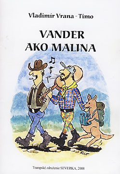 Titulní strana knihy Vander ako malina