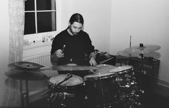 Bubeník Ondřej Kout.