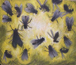 Obrazy Martiny Trchové budou k vidění na její výstavě v KC Novodvorská.